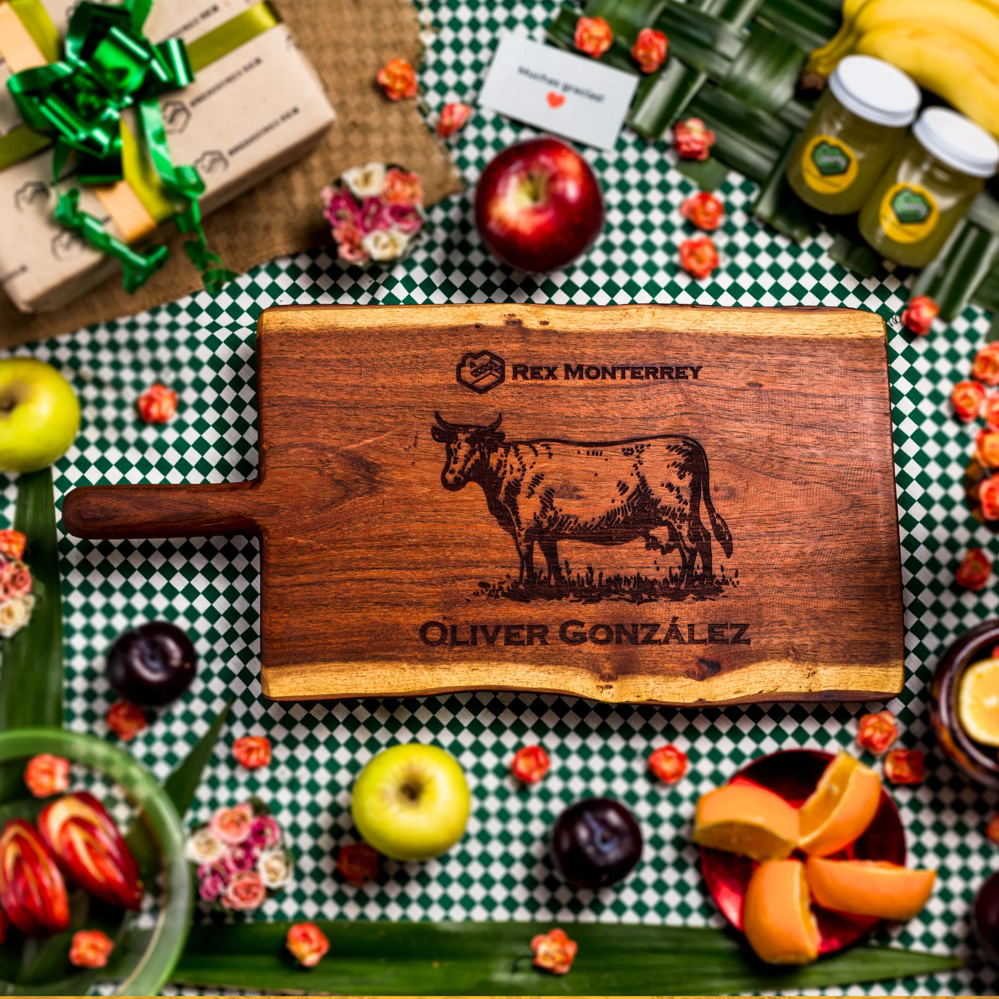Tabla Rectangular con Mango Recto